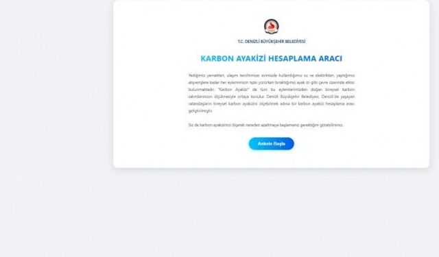 Denizli Büyükşehir Belediyesi’nden iklim dostu adım