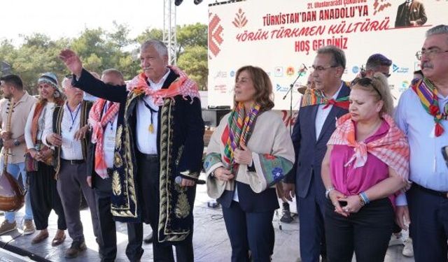 Zeydan Karalar Yörük Türkmen Şöleni’nde önemli mesajlar verdi