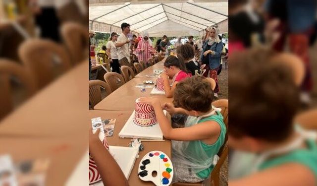 Çocuklar Sandras’ta uzayın gizemlerini keşfetti