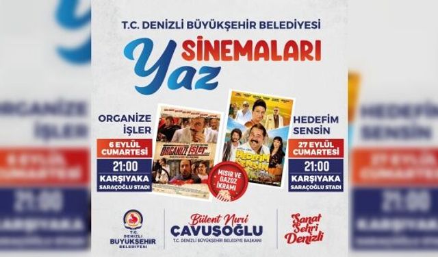 “Yaz Sinema Günleri” mahallelere taşınıyor