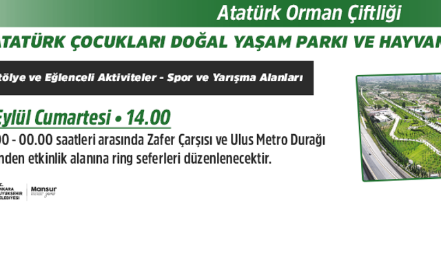 5 Eylül 2025 Ankara Büyükşehir Belediyesi ilanı