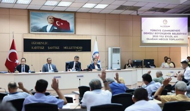 Denizli Büyükşehir Meclisi’nden kente yeni müjdeler