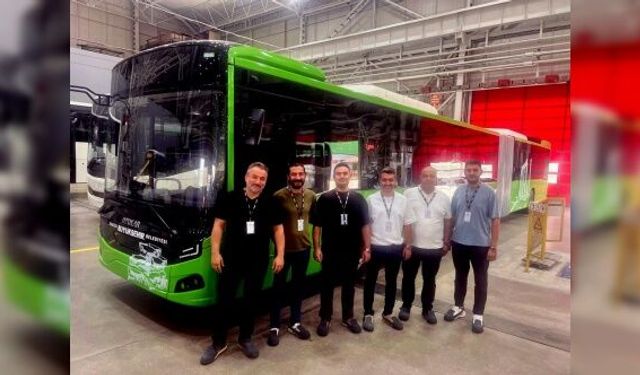 Denizli ulaşımına güç katacak yeni otobüsler yolda