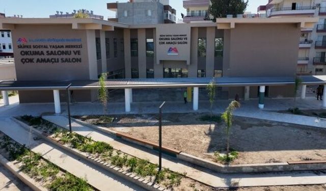 Mersin Büyükşehir'den Silifke'ye 10 bin metrekarelik sosyal tesis
