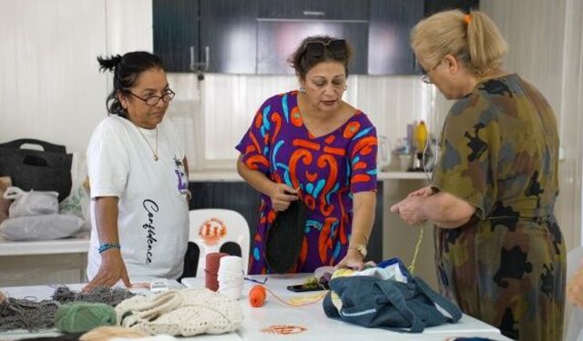 Mezitli'de kadın ve aile atölyelerine yoğun ilgi
