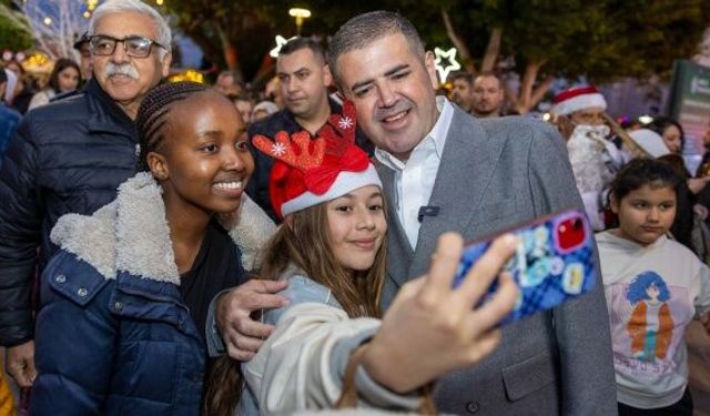 Mezitli Belediyesi Yılbaşı Pazarı kapılarını açtı