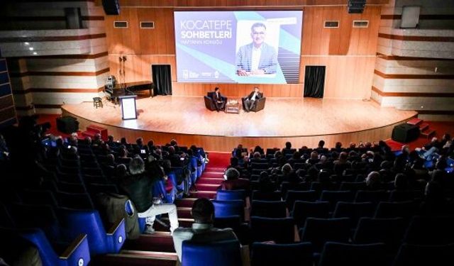 Ankara Büyükşehir'den "Bir Türkiye Hayali" konulu söyleşi