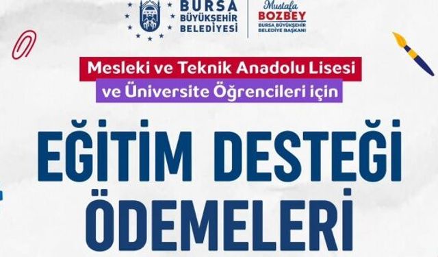 Gençlerin geleceğine Bursa Büyükşehir desteği