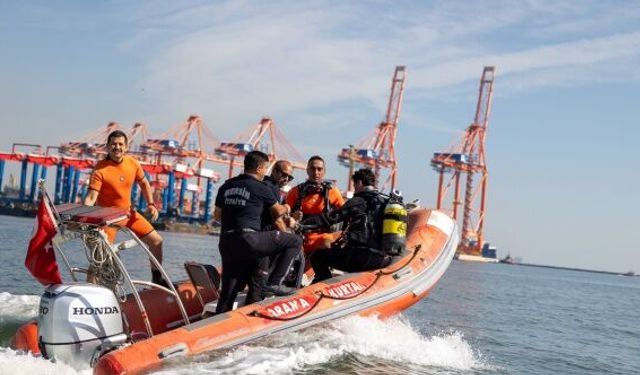 Mersin Büyükşehir'in Arama Kurtarma ekipleri her daim hazır