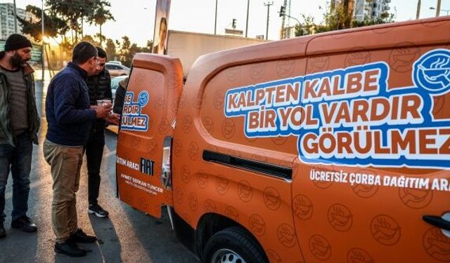 Mezitli Belediyesi'nden soğuk havalarda sıcak dokunuş