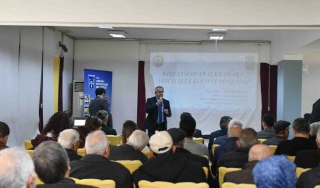 ABB'den Kışlatmadan İlkbahara Arıcılıkta Koloni Yönetimi Eğitimi