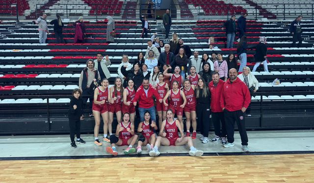 Kepez’in U18 Kız Basketbol takımından büyük başarı