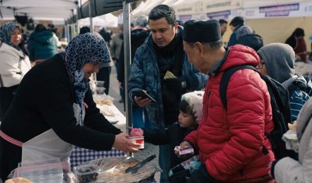 “Meydan Kadınların” dayanışma pazarına büyük ilgi