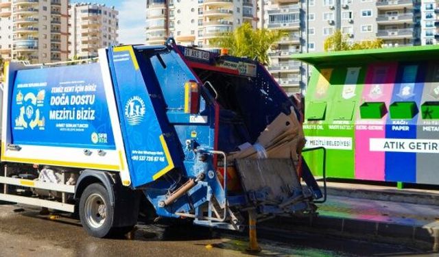 Mezitli'de sıfır atık çalışmaları devam ediyor