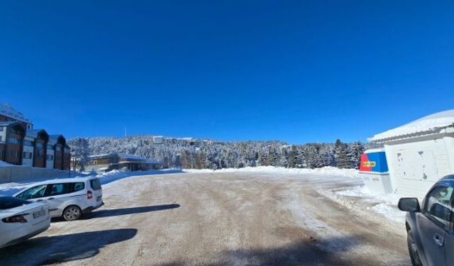 Uludağ'da güvenli ve ucuz otopark hizmeti