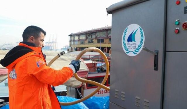 Mersin Büyükşehir "Mavi Kart Sistemi" ile denizi koruyor