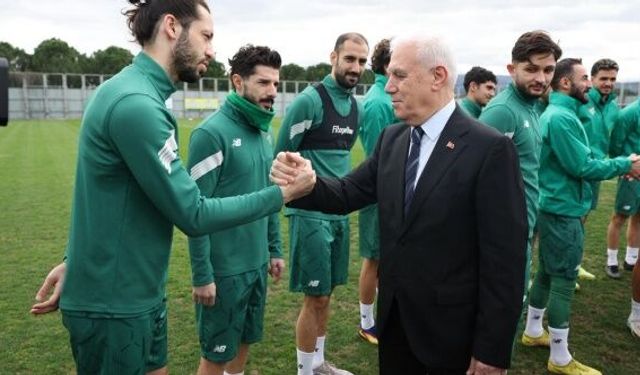 Bursa Büyükşehir'den Bursaspor'a güçlü destek