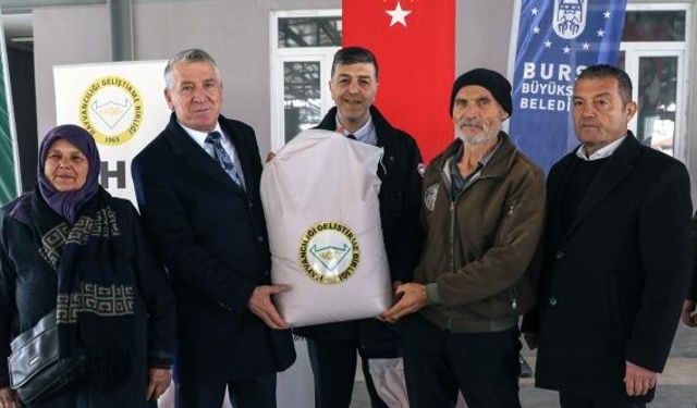 Bursa'da kırsal üretime Büyükşehir'den güçlü destek