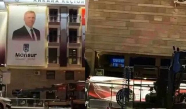 CHP'den istifa eden Mesut Özarslan’ın ilk icraatı: Mansur Yavaş'ın resimlerini kaldırdı