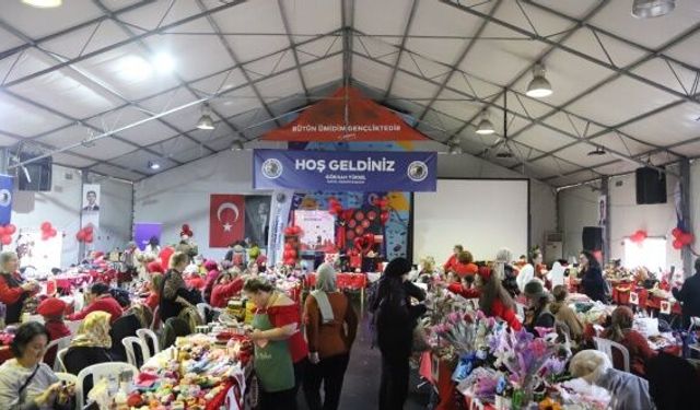 Kartal’da Sevgililer Günü’ne Özel Kadın Emeği Pazarı Başladı