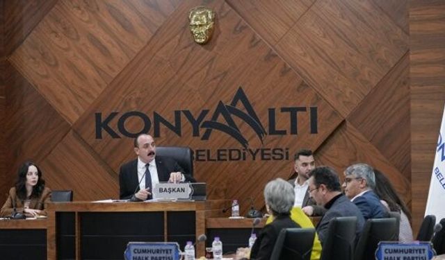 Konyaaltı Belediye Meclisi'nden 6 Şubat mesajı