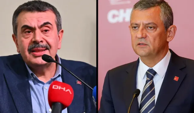 Bakan Tekin Özgür Özel'i çirkin sözlerle hedef aldı: CHP'den yanıt geldi