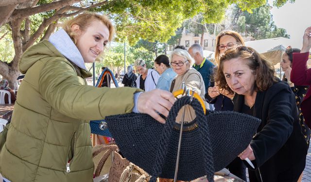 Manavgat'ta kadın emeğine destek büyüyor