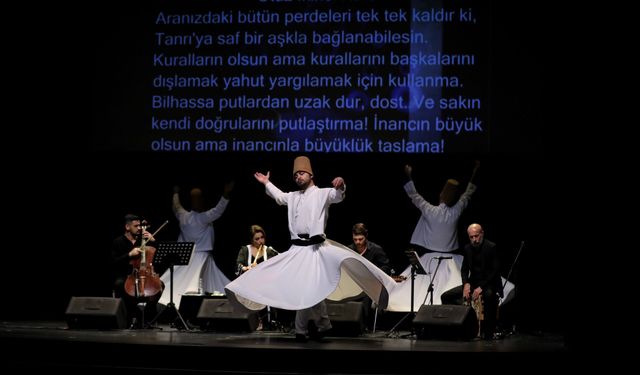 'Şems’in 40 Kuralı' Bursa'da ney tınısıyla hayat buldu
