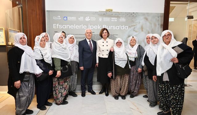 İpek sanatının zarafeti Bursa'da sergilendi