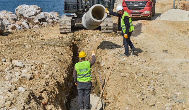 Gemlik’in altyapısı Bursa Büyükşehir’le güçleniyor