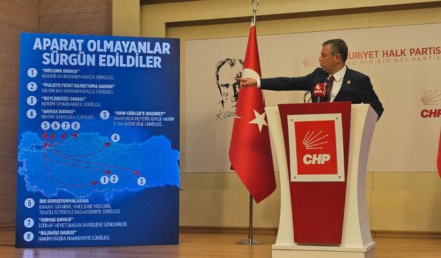 Özgür Özel, Akın Gürlek'in malvarlığını açıkladı