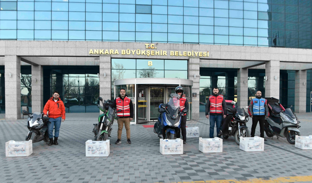 Başkentliler iftarını Büyükşehir'in kumanyalarıyla açıyor