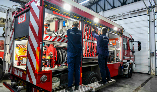 Ankara İtfaiyesi güçlenmeye devam ediyor