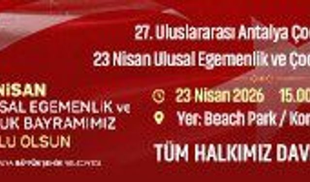 23 Nisan 2026 Antalya Büyükşehir Belediyesi ilanı