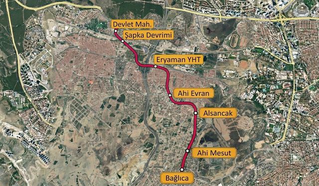 Ankara'ya 4 yeni metro hattı
