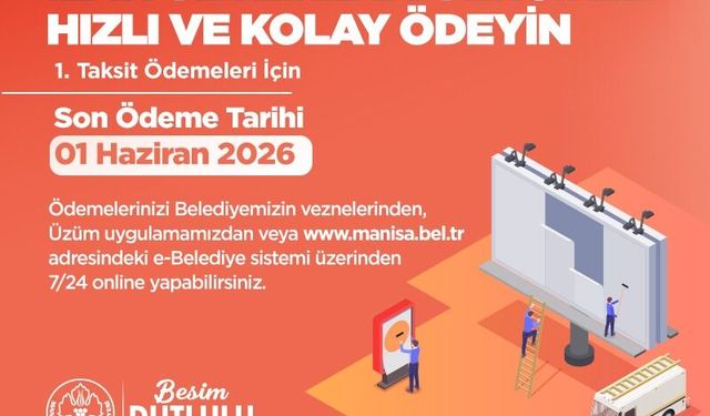 Manisa Büyükşehir’in Vezneleri Bayramda Hizmet Verecek