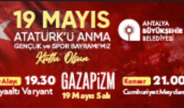 19 Mayıs 2026 Antalya Büyükşehir Belediyesi ilanı