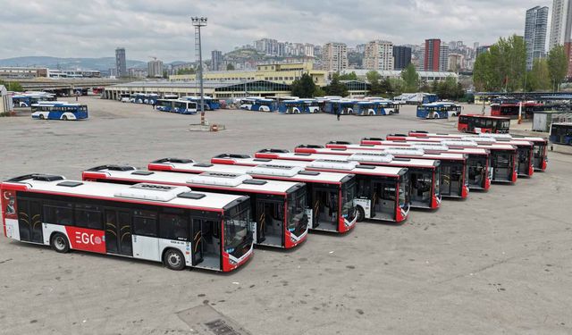10 yeni otobüs EGO filosuna katıldı