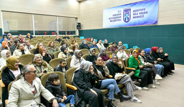 Ankara Büyükşehir'den ebeveynlere farkındalık eğitimi