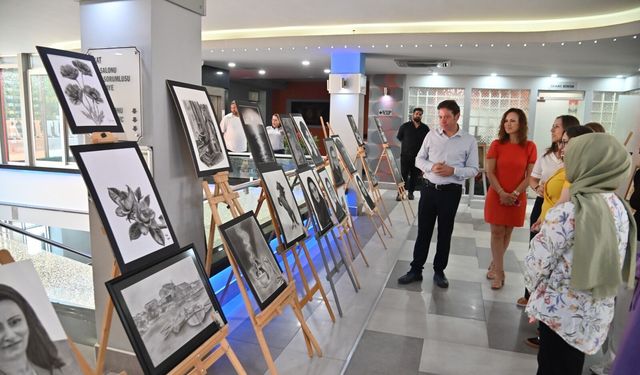 MASMEK Kursiyerlerinden ‘Bahar Sergisi’