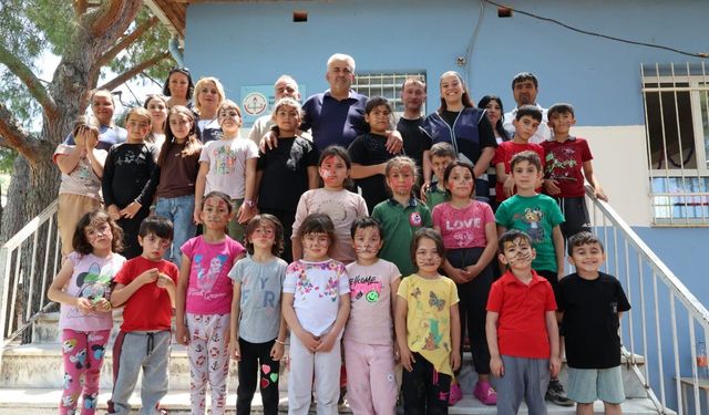Kirazlı öğrencilere unutulmaz yıl sonu eğlencesi