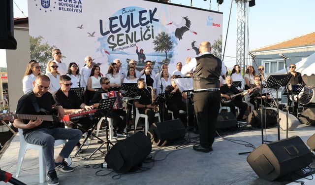 Bursa Leylek Şenliği binlerce doğaseveri bir araya getirdi