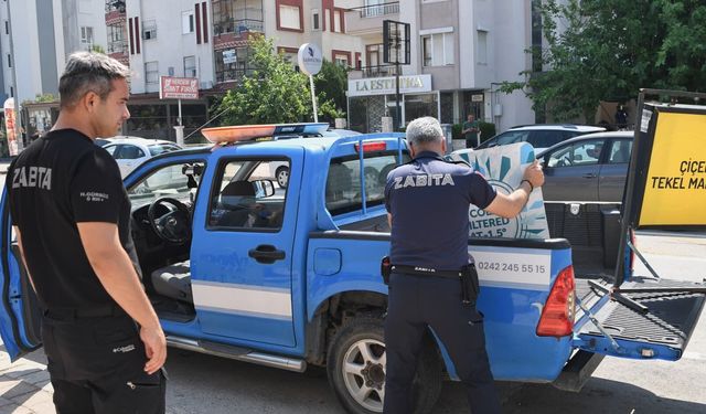 Konyaaltı Zabıtası Sahada