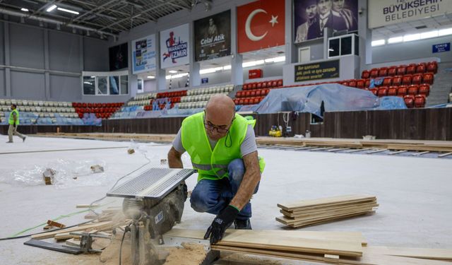 Celal Atik Spor Salonu FIBA standartlarına kavuşuyor