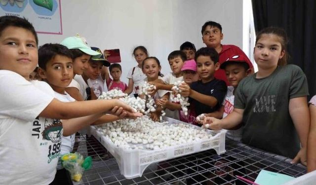 Antalya Büyükşehir Sapadere İpek Evi’ne ziyaretçi akını