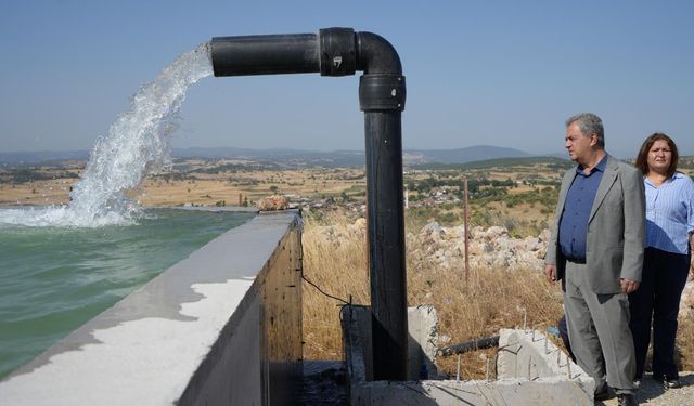 Balıkesir Büyükşehir Belediyesi’nden Çiftçiye Can Suyu