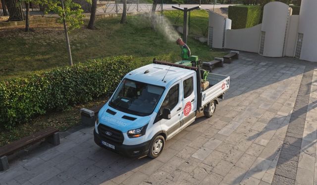 Balıkesir'de İlaçlama Ekipleri 7/24 Sahada