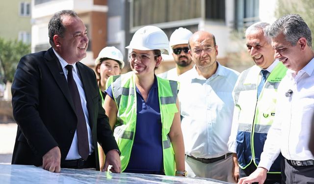 Besim Dutlulu Soma’da 20 Milyon TL’lik Altyapı Çalışmalarını İnceledi