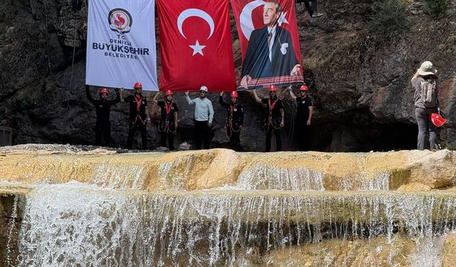 DEBAK’tan Acıpayam Kanyonu’nda Zafer Bayramı’na özel anlamlı etkinlik