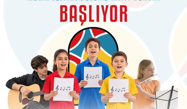 Kepez’in müzik eğitimleri kayıtları başlıyor